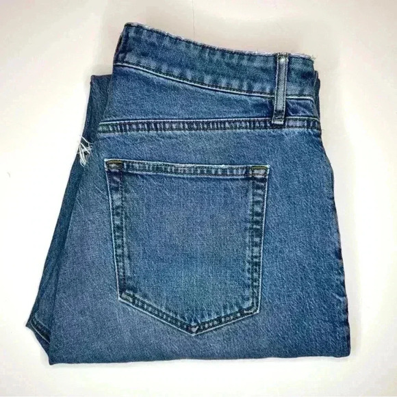 Loft Women’s Curvy High Waist Straight Crop Jeans Size- 28/6 - Picture 10 of 10